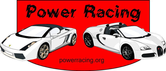 Векторная иллюстрация Power Racing