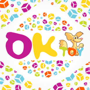 Дизайн Логотипа для онлайн магазина игрушек OKtoy